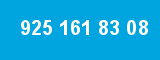 925 161 83 08